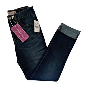 NWT Girls Gloss & Glitter Dark Wash Lena Denim 12